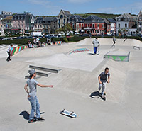 Skate parck de Mers-les-Bains